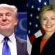 2016 US President Candidates: Donald Trump and Hillary Clinton