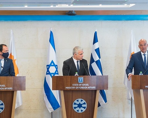 East Mediterranean: Tripartite Meeting of Greece-Israel- Cyprus 2021